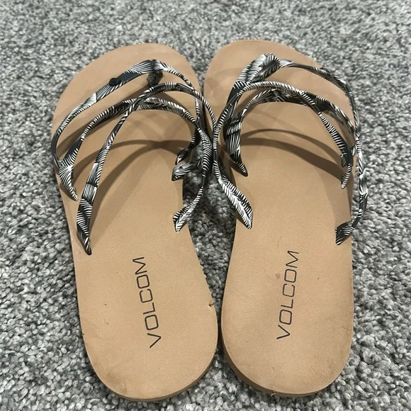 EASY BREEZY II SANDAL - BLACK WHITE - Picture 7 of 8